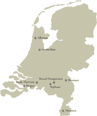 Map: Eucharistic Miracles of the Netherlands