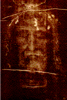 The Holy Face of Jesus from the Shroud of Turin