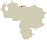 Map: Eucharistic Miracle of Venezuela