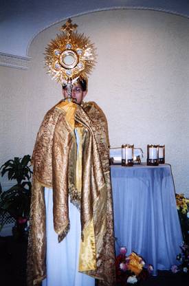 Perpetual Adoration of the Blessed Sacrament is the Solution to our problems of declining vocations.