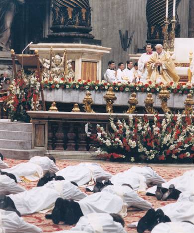 Ordination of the Legionaries of Christ by the Holy Father, 1994